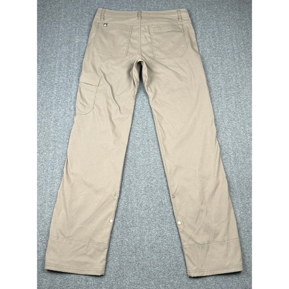 PrAna Zion Mens Tan Khaki Stretch Cargo Hiking Pants 30x32 Measures 32x32 - Picture 4 of 10